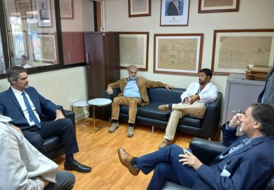 Subsecretario Martorell visitó el HSJ y conoció estrategias para enfrentar alta demanda