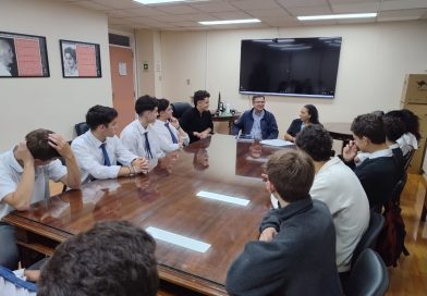 Visita de alumnos, vivencia real de servicio