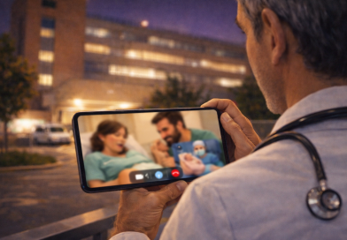 Cuando la vocación supera la distancia: Médico del Hospital San José guía nacimiento por videollamada